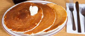 Pancakes for Breakfast from A Pine Restaurant in Pequot Lakes, MN